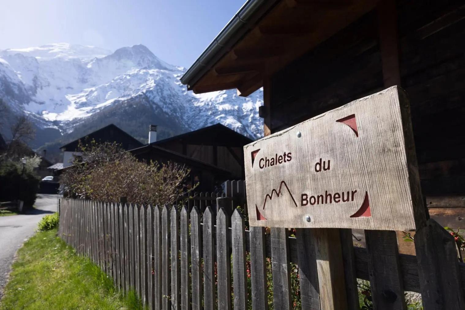 Les Chalets Du Bonheur Les Houches Exterior photo